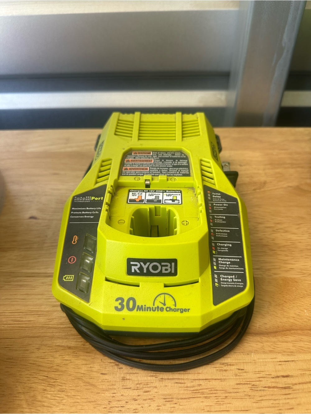 RYOBI 18V (30 Minute) Charger